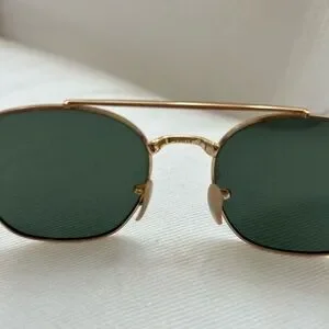 Ray-Ban | Accessories | Rayban Classic Gold Frame With Green  display picture 1